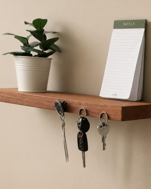 The Landing Zone + | Elevated Entryway Shelf
