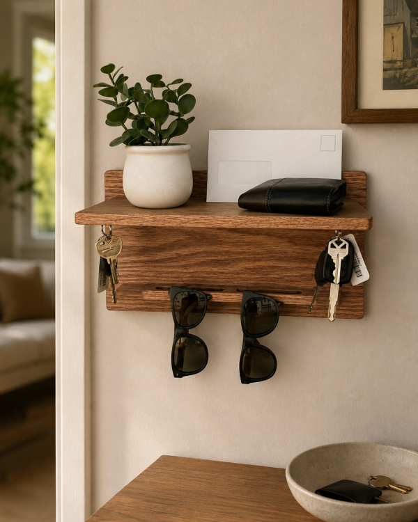 The Landing Station | Everyday Essentials Shelf