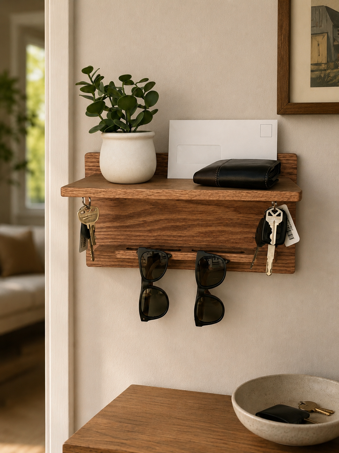 The Landing Station | Everyday Essentials Shelf